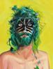 <strong>Green Man</strong> Acrylic on canvas, 80 x 60 cm, 2010