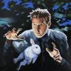 <strong>Magic Rabbit</strong> Acrylic on canvas, 100 x 100 cm, 2011