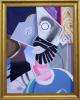 <strong>Rob's New Avatar Self</strong> 2023, acrylic on canvas, 66 x 50 cm