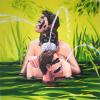 <strong>Wildlife</strong> Acrylic on canvas, 110 x 110 cm, 2010