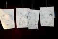 The Picasso drawings from the seance.