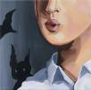 <strong>Whistling in the Dark</strong> Acrylic on canvas, 30 x 30 cm, 2009